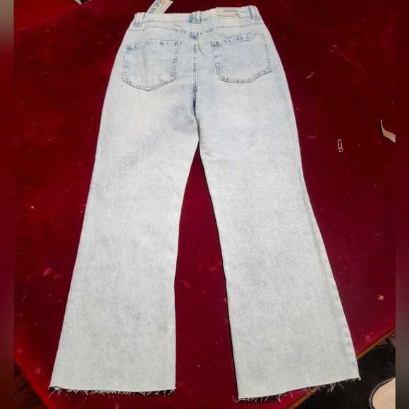 Blue Spice Premium Straight Leg Crop Jeans pants 👖 - Picture 11 of 12